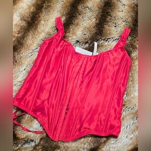 Victoria's Secret Classic Red Corset
